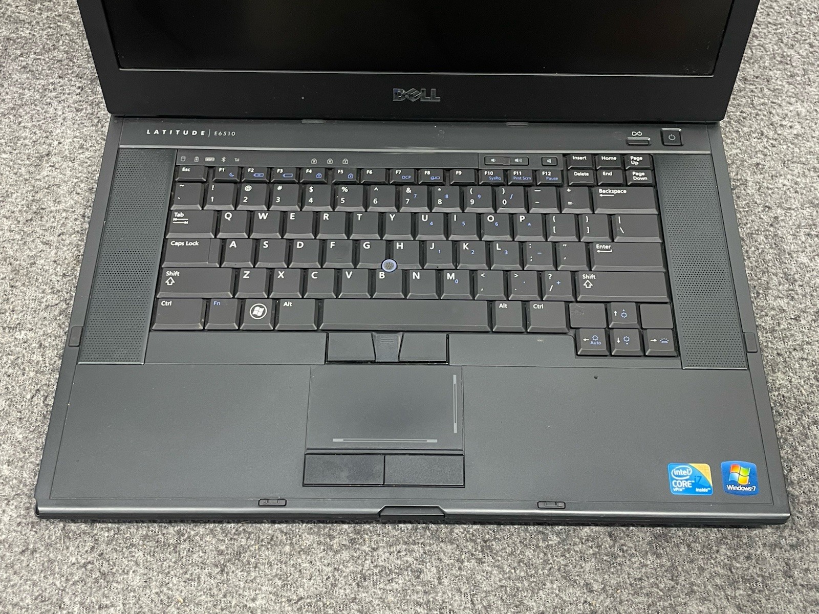 DELL Latitude E6510 NO RAM 256GB HDD – UNK CPU -BROKEN SCREEN – PARTS OR REPAIR