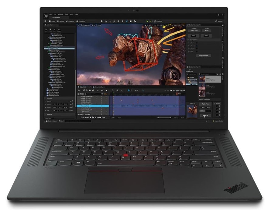 Lenovo ThinkPad P1 Gen 6 16″ i7-13700H 32GB RAM 1TB SSD RTX 2000 Windows 11 Pro