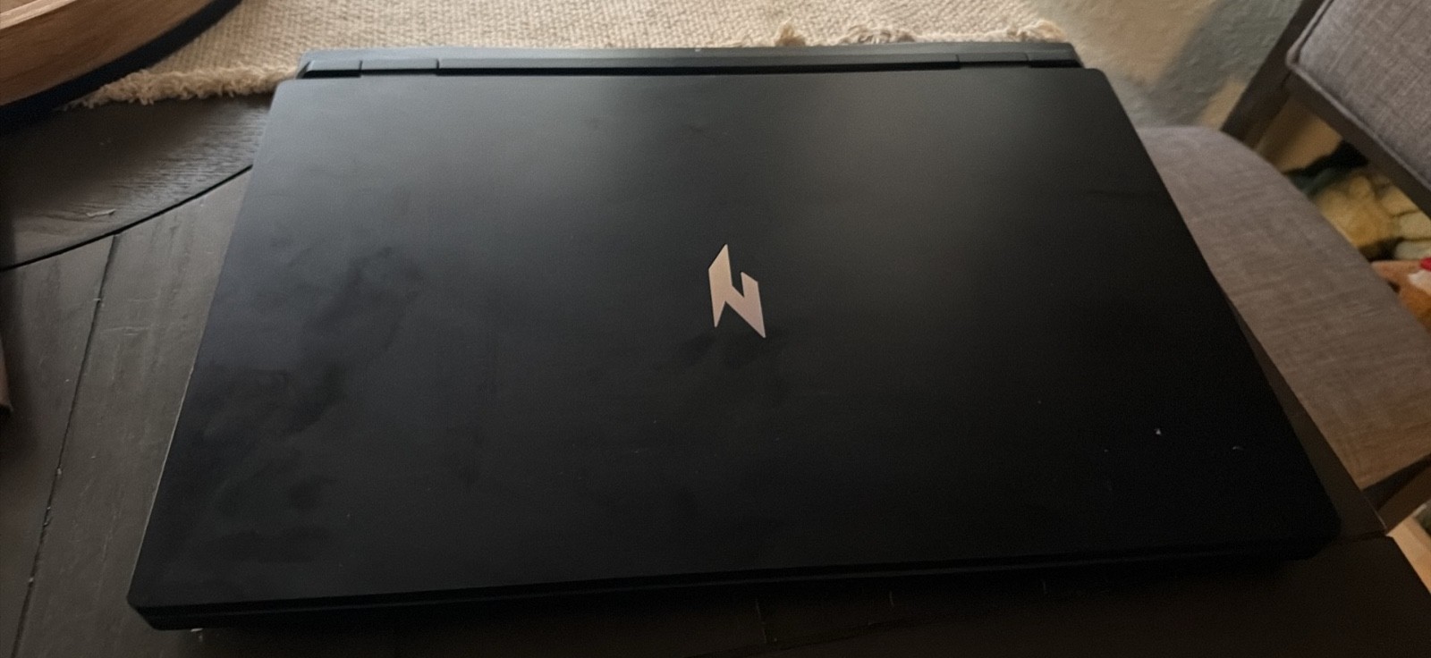 Acer Nitro 17, used but in good condition, black, comes with charger