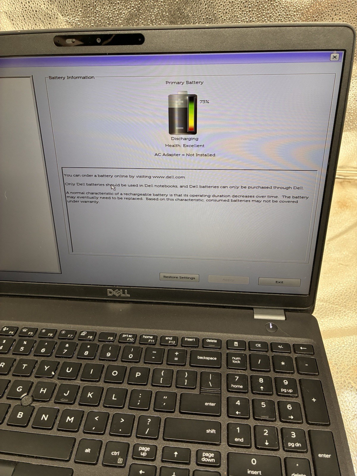 Dell Precision 3541 i7-9850H 2.60 GHz 16GB RAM 512GB SSD Windows 11 Quadro P620