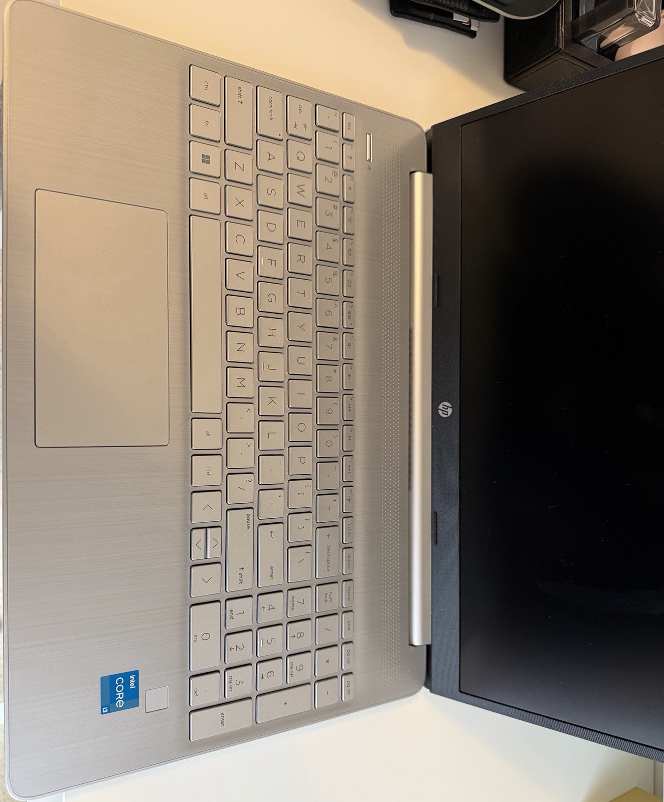 HP Silver Laptop 15″ Intel Core i3, Webcam, HDMI, USB, SD Card Slot