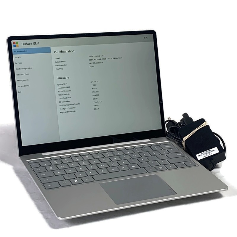 Microsoft Surface Laptop Go 2 12.4″ i5-1135G7 2.4GHz 16GB 256GB NVMe SSD – Win11