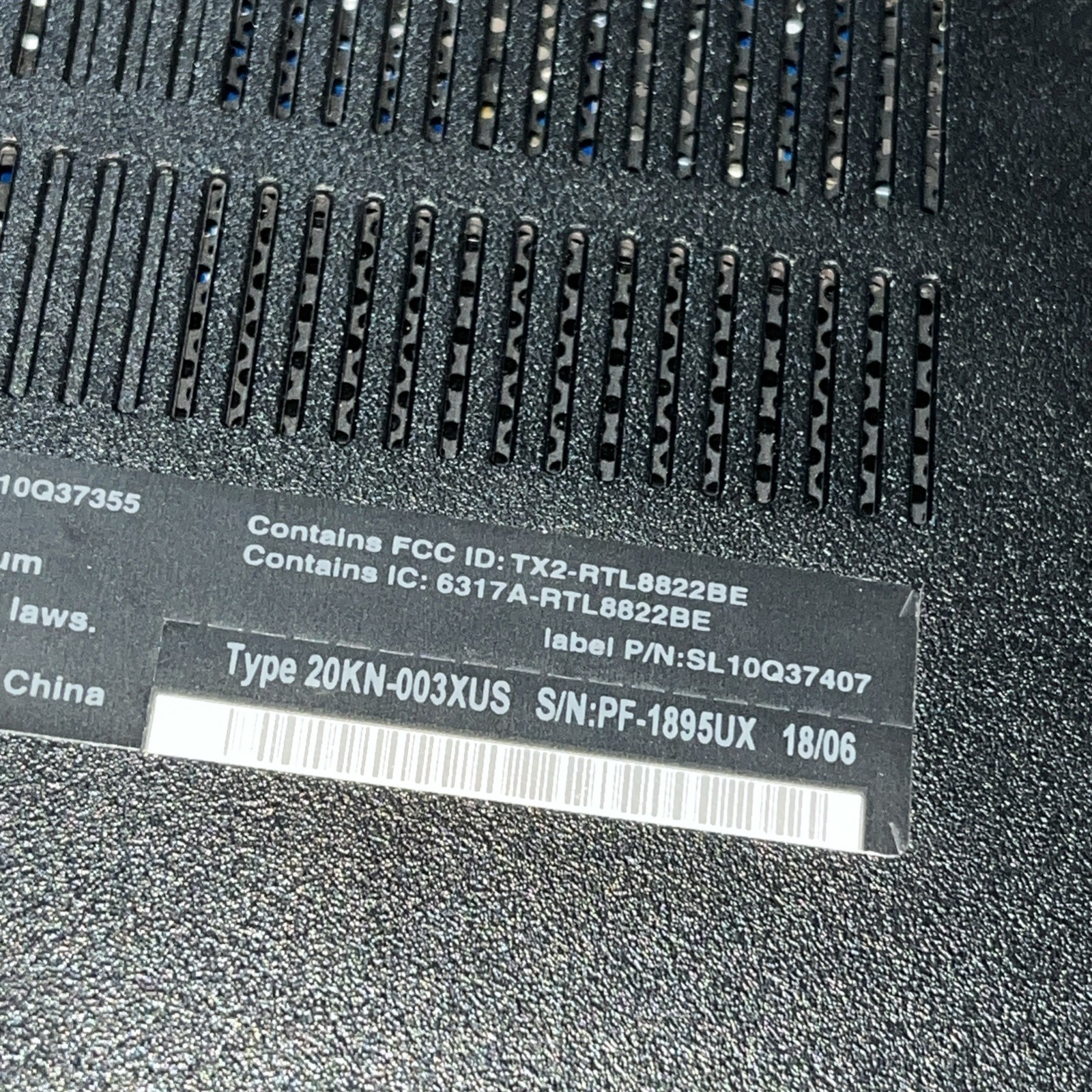 LENOVO THINKPAD E480 INTEL CORE I5-8250U 1.60GHZ 8GB RAM NO HD