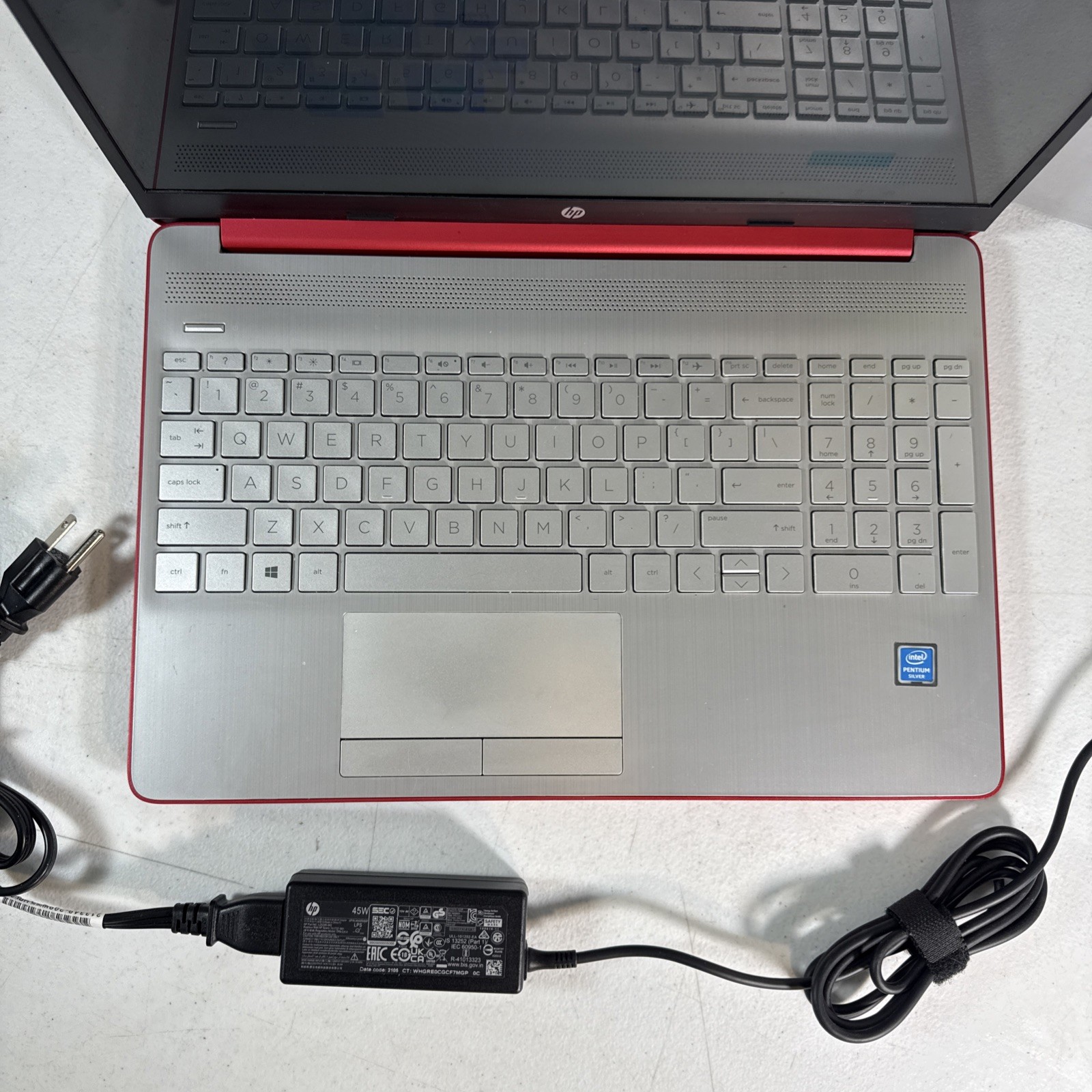 HP 15-Red Laptop 15.6” Intel Pentium Silver N5030 4GB RAM 128GB SSD DW0083WM