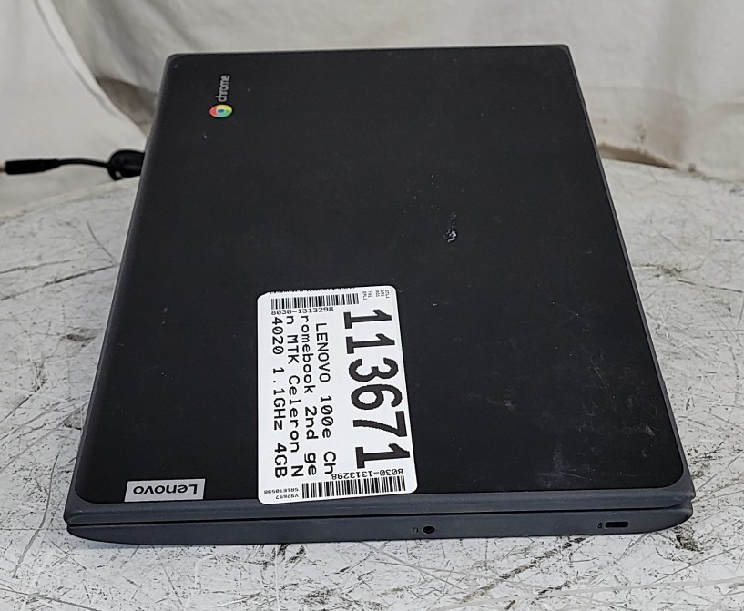 LENOVO 100e Chromebook 2nd gen MTK Celeron N4020 1.1GHz 4GB 32GB SEE NOTES