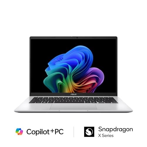 ASUS VIVOBOOK 14 LAPTOP 14” WUXGA 60 HZ QUALCOMM SNAPDRAGON X 16GB 512GB SSD