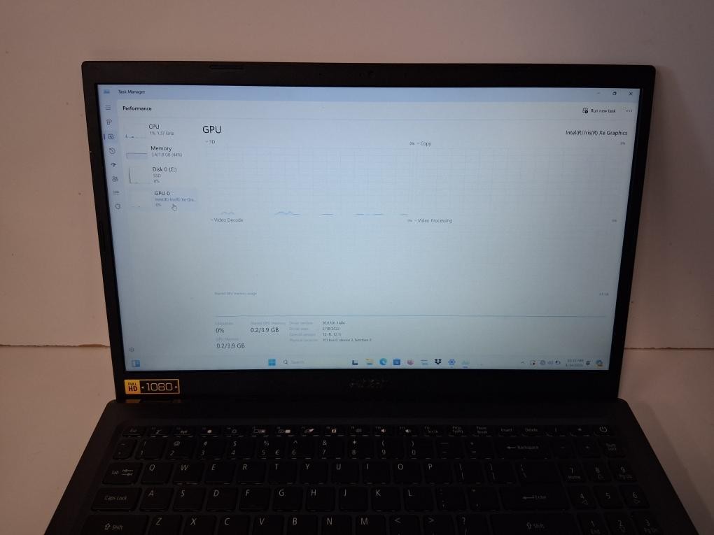 ACER ASPIRE 5 N20C5 WITH CHARGER (P18029076)