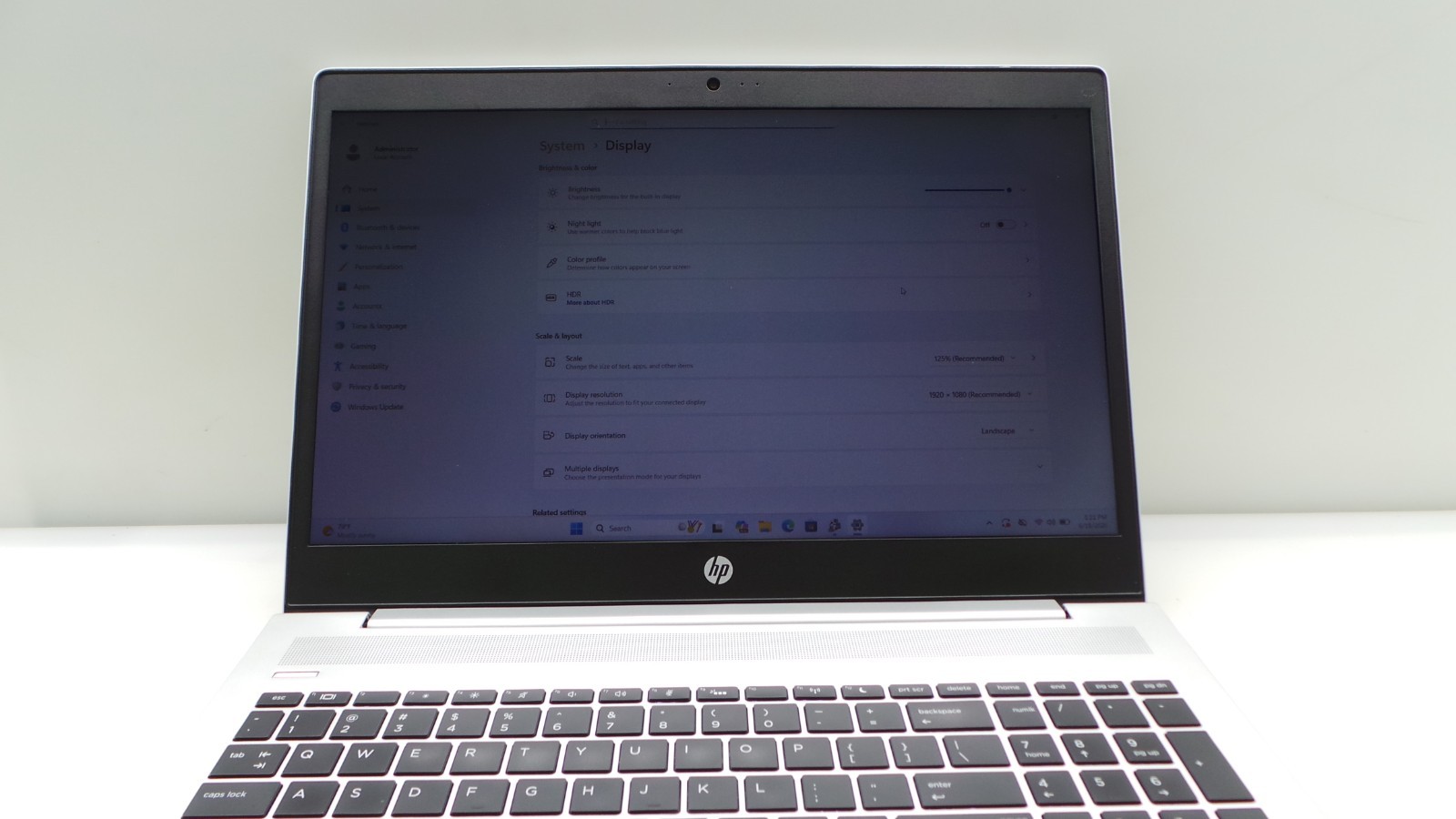 HP ProBook 455 G6 | 15.6″ | AMD Ryzen 5 2500U | 8GB RAM 256GB NVMe | WIN 11 PRO