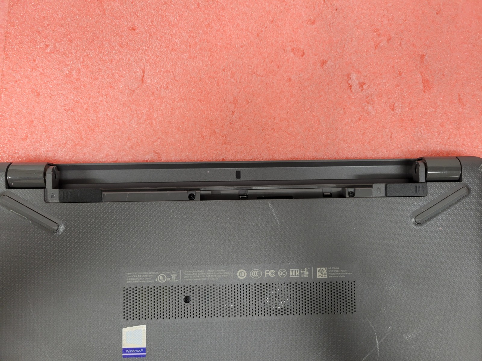 HP 250 G6 i5-7200U@2.5GHz 4GB RAM *AS IS/No HDD/No OS/No Battery/BIOS* | LP478