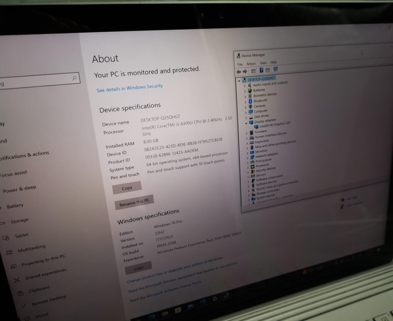 Microsoft Surface Book 13.5″ Intel Core i5-6300U 8GB RAM 256GB