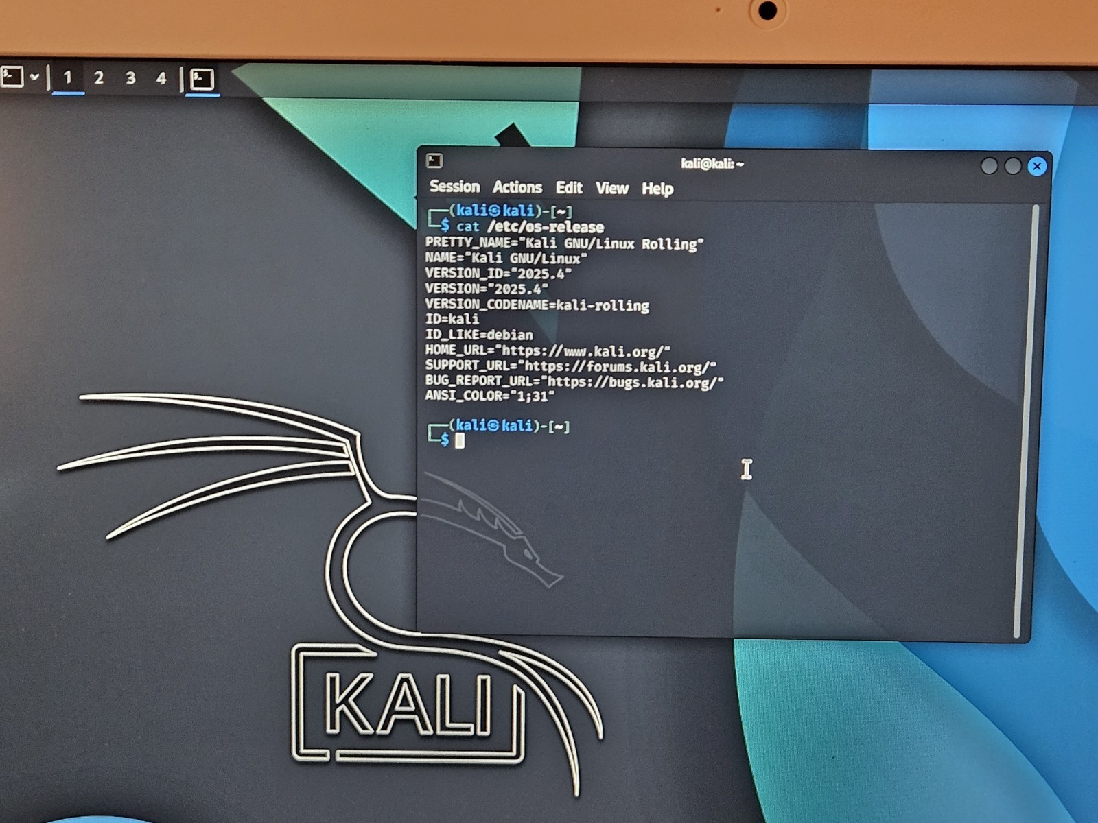 ASUS 14″ Kali Linux 2025.4 m3-8100Y 1.1GHz 4GB RAM IPS 1920×1080 ImagineBook