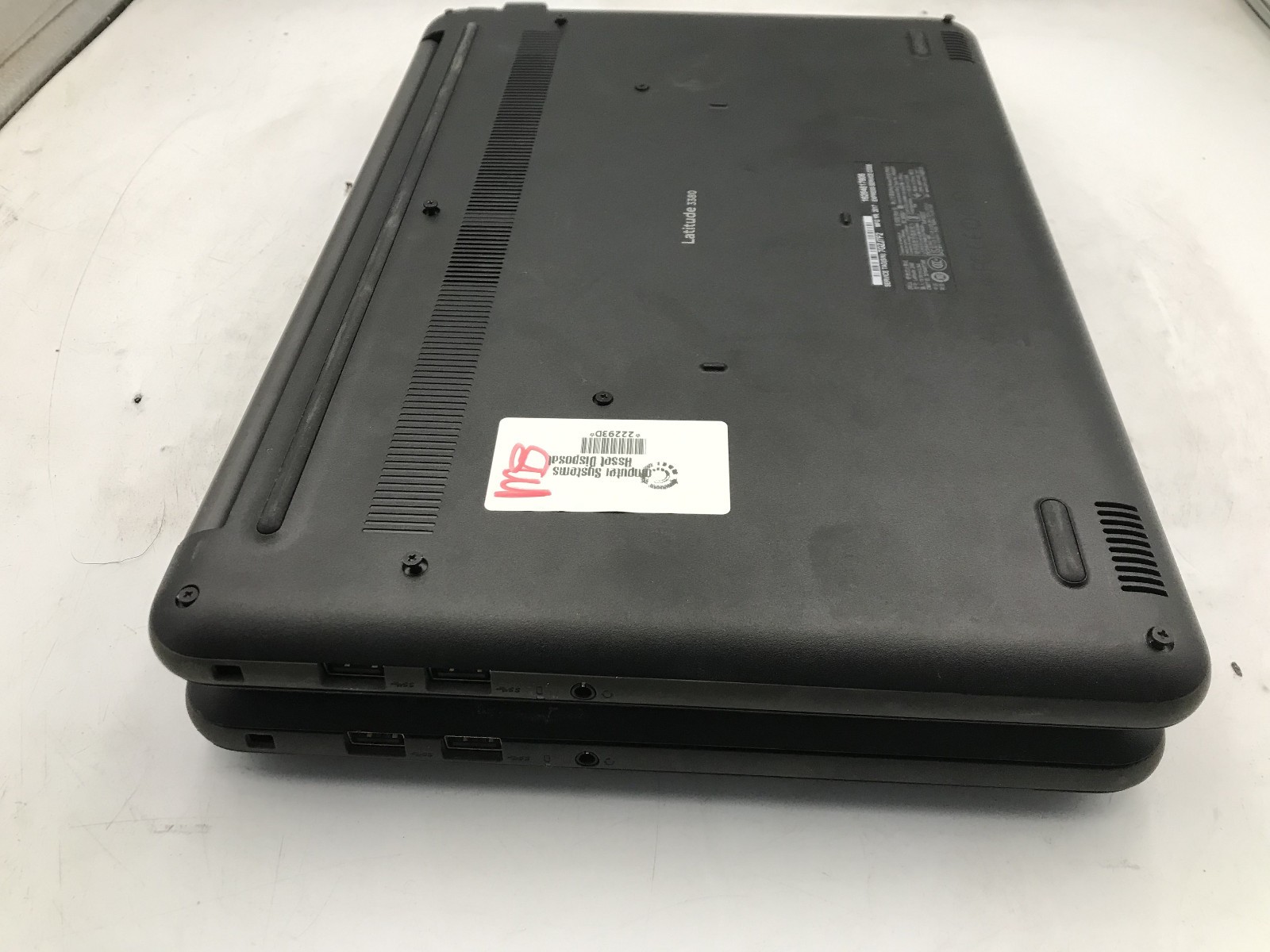 DELL LATITUDE 3380 – LOT OF 2 – FOR PARTS/REPAIR – INTEL I3 6TH GEN – NO RAM -BB