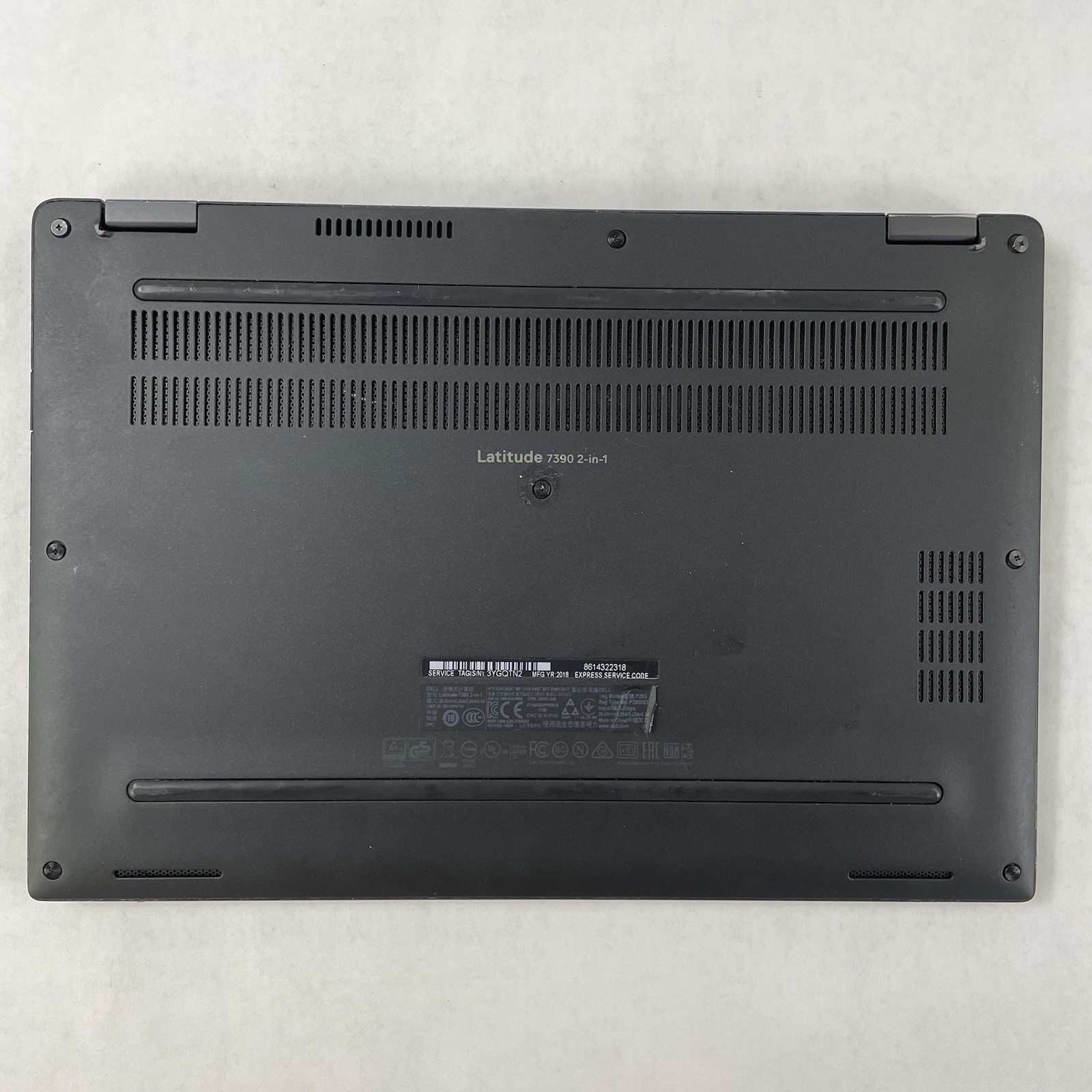Dell Latitude 7390 2 in 1 13.3″ Touch i3-7130U 2.70 GHz 4 GB RAM No SSD/OS/Batt