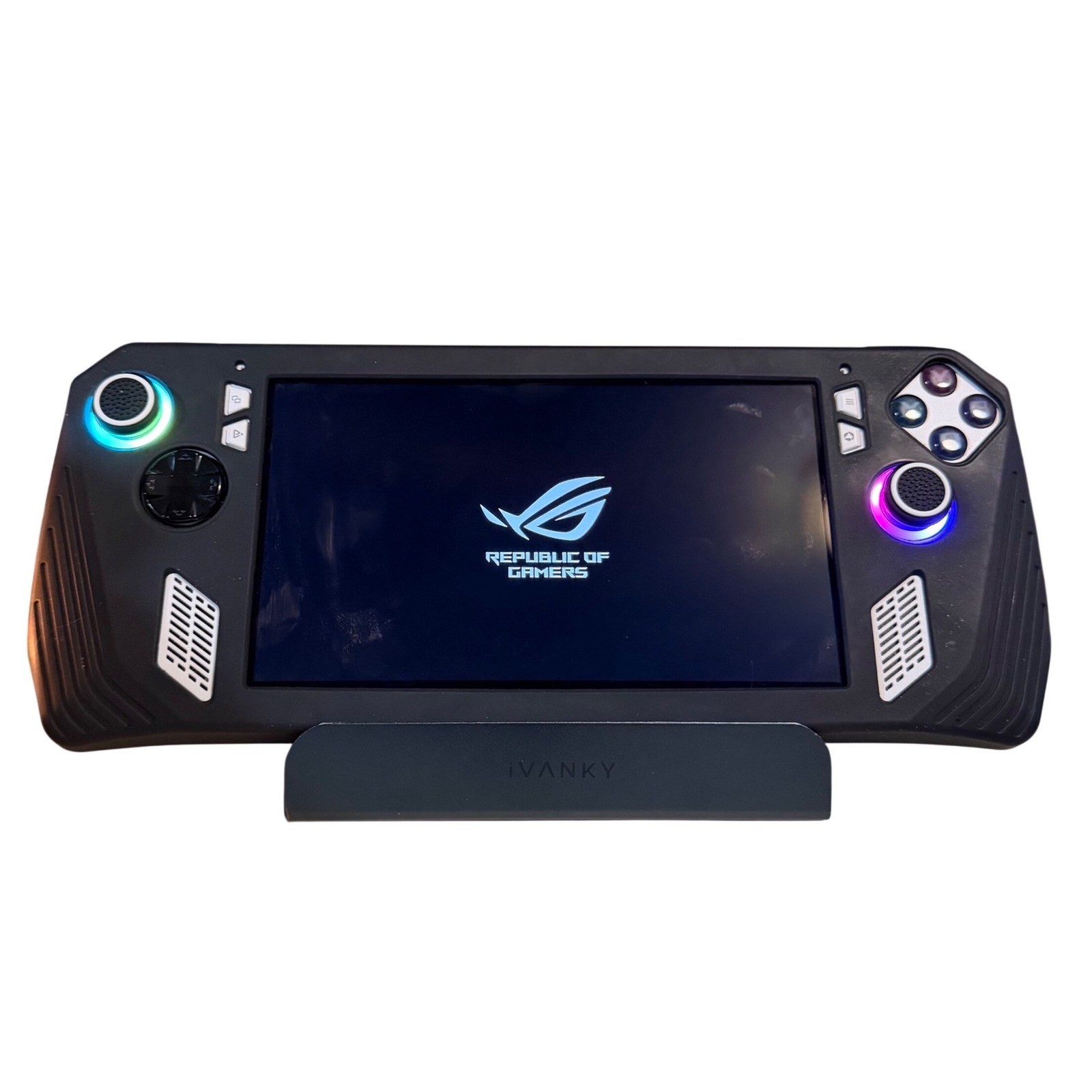ASUS ROG Ally 7″ Z1 Extreme White 16g RAM, 1TB MicroSD Chip, Docking Station