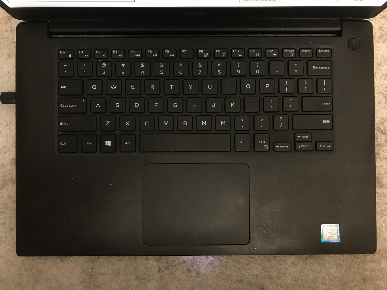 Dell Precision 5540 / Intel Core i9-9880H 2.30GHz / 8GB RAM / No SSD