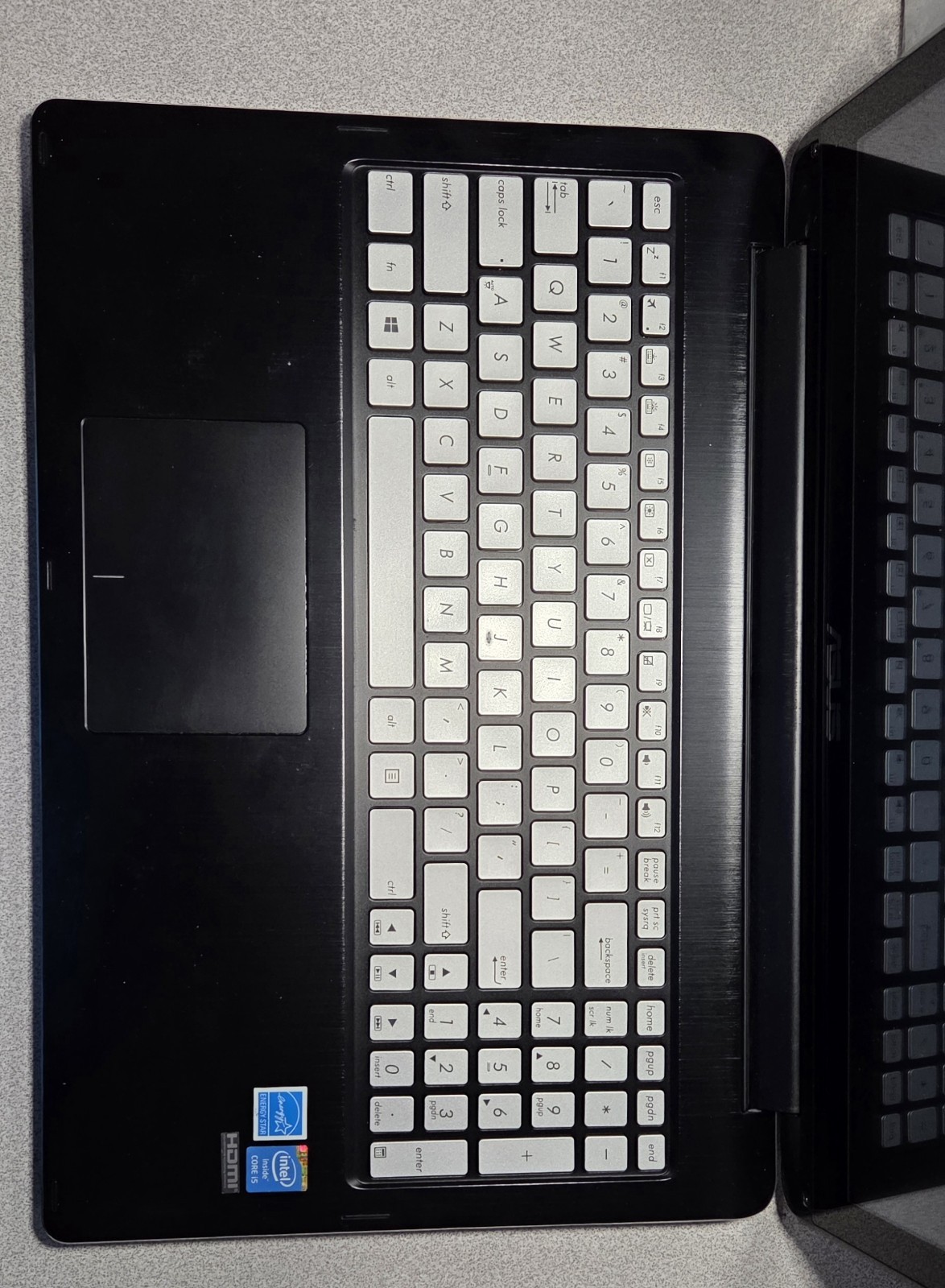 ASUS Q501L 15″ Touchscreen Intel Core i5-4200U 8GB RAM NO HDD Parts/Repair AS IS