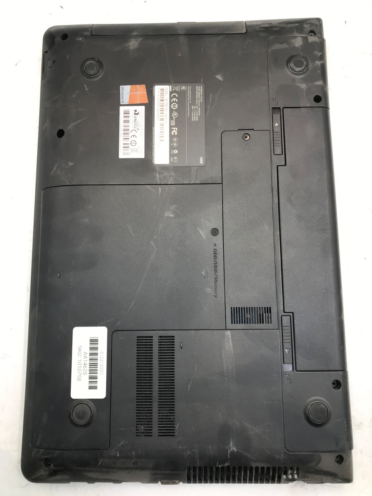 Samsung 350V Intel Core i5-3210M 15.6″ Laptop-DOES NOT POWER -MZ