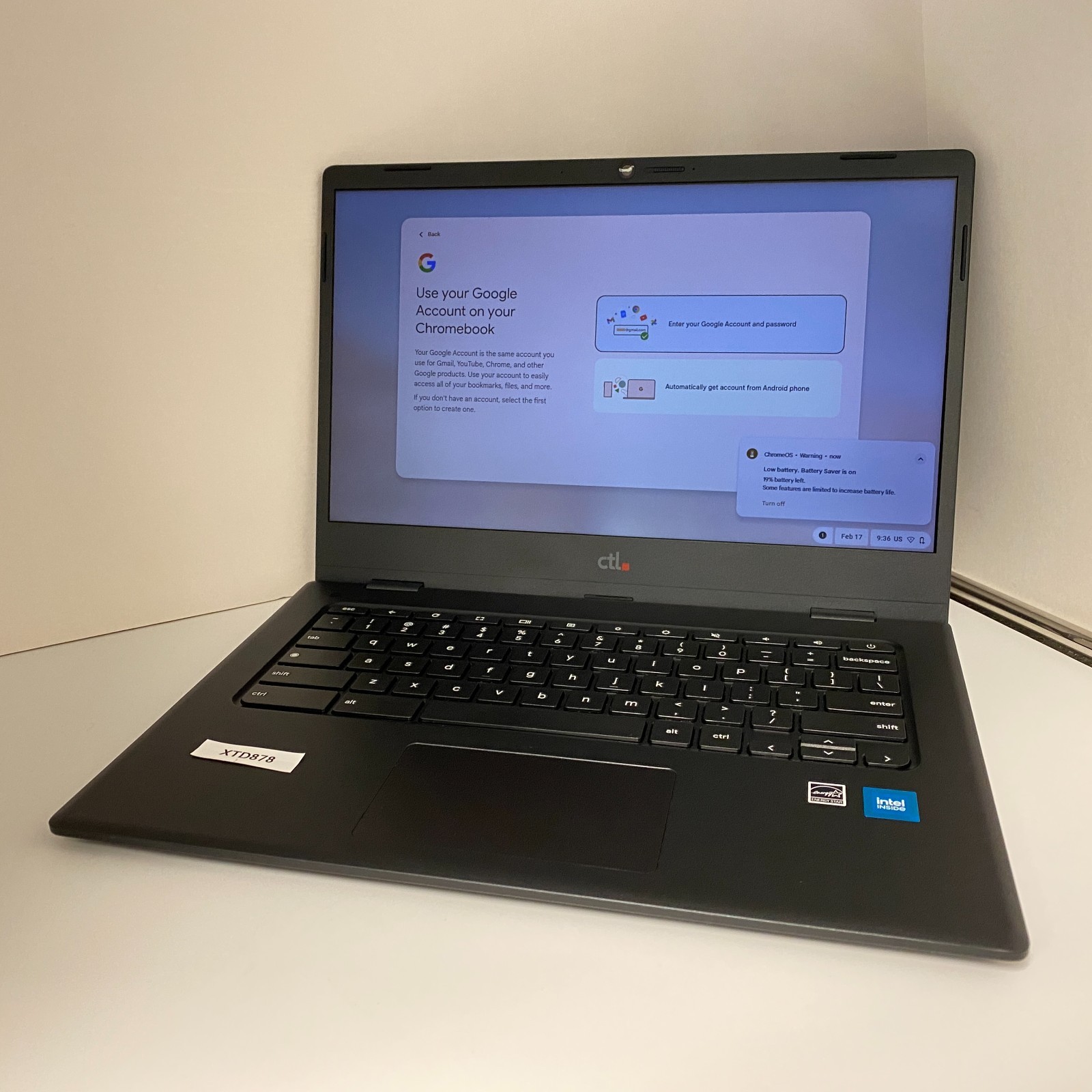 CTL Chromebook PX141E – 14″ 8GB RAM 64GB SSD – Black – Very Good Condition