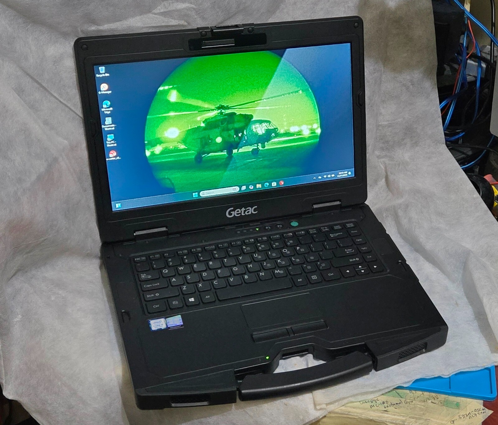 Getac S410-G3 Toughbook, i5-8265U@1.6ghz,500gBSSD,8G R,4G/LTE,locosys MC1010 GPS