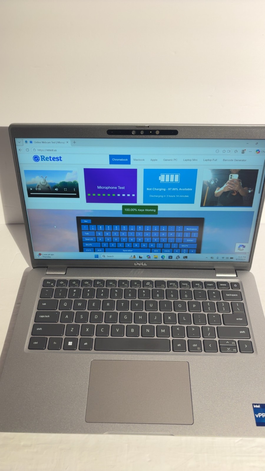 Dell Precision 3480 13th Gen i5-1350P 16GB 512GB SSD 14″ Touchscreen Win11