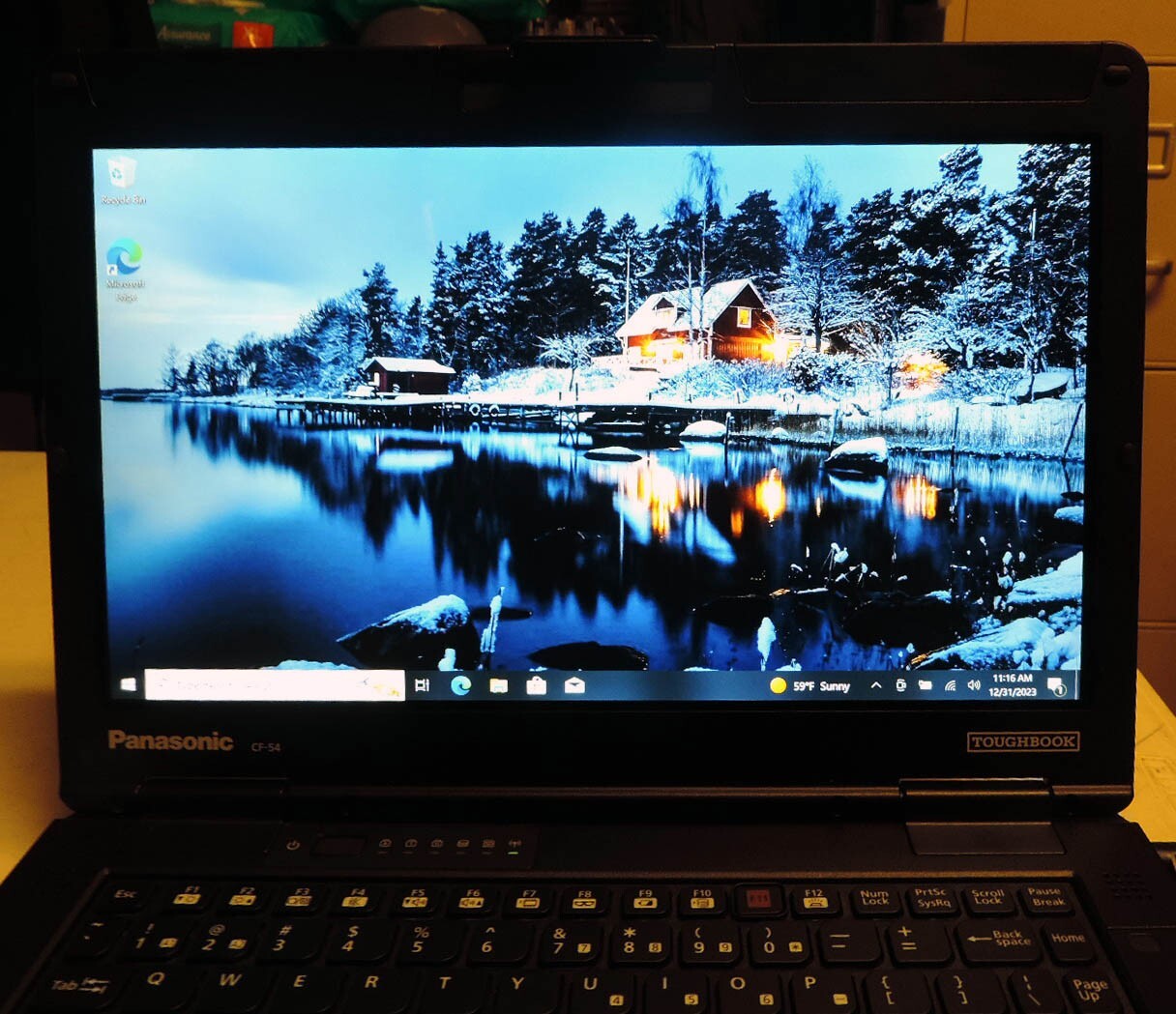 EXTRA CLEAN Panasonic Toughbook CF-54 MK3 TOUCH GPS 16GB RAM 512 SSD Wind 11