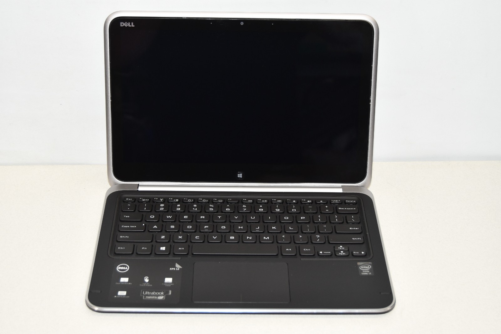 ^ Dell UltraBook XPS 12 9Q33 i7-4500U @ 1.80GHz 8GB RAM 256GB SSD Win 7 #X7325