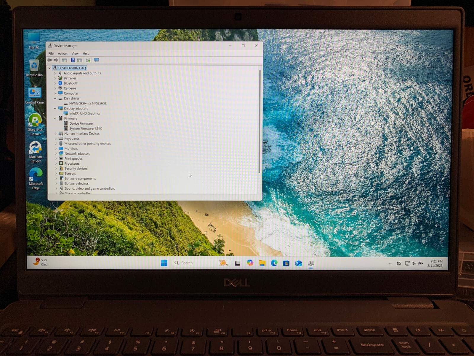 Dell Latitude 3510 i5-10210u, 12GB-256GB M2 NVMe SSD Windows 11 Pro # 9YY1G63