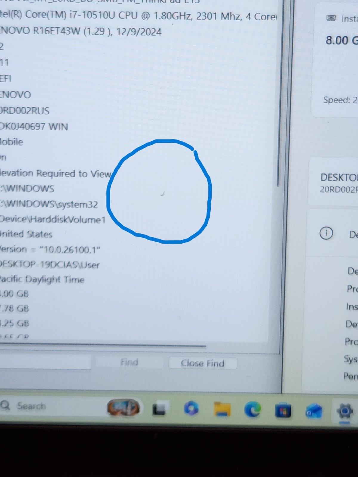 Lenovo ThinkPad E15 15.6″ Laptop i7-10510U 1.8GHz 8GB RAM 256GB NVMe W11P *READ*