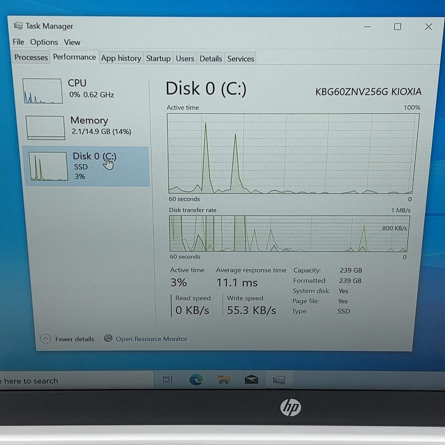 HP Omnibook 3 15-FN0506NR 15.6″ Ryzen AI 5 330 2.0GHz 16GB RAM 256GB SSD