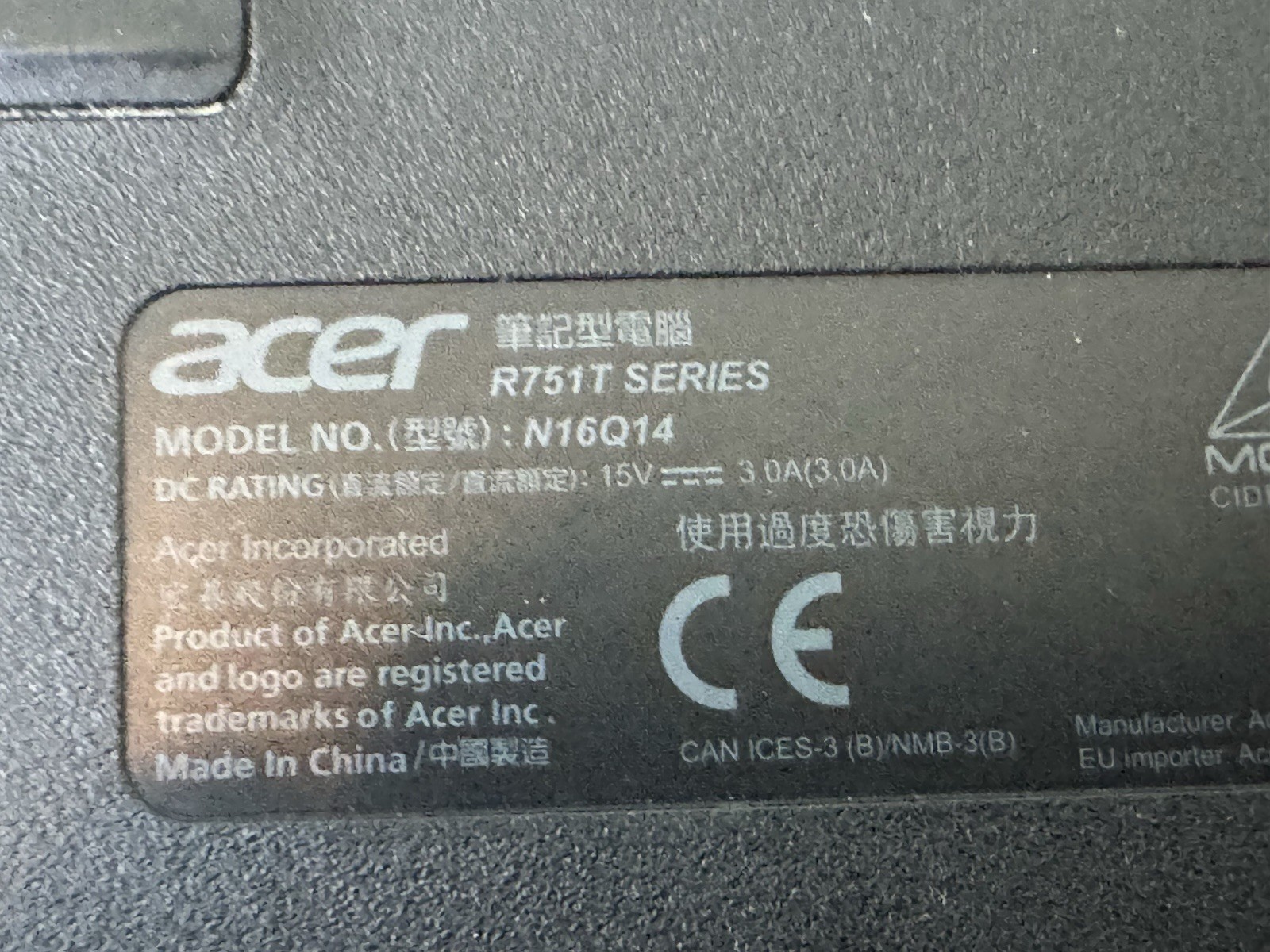 Acer Chromebook Spin 511 R751T Series N16Q14 Built In Webcam 11.6″ Laptop WORKS
