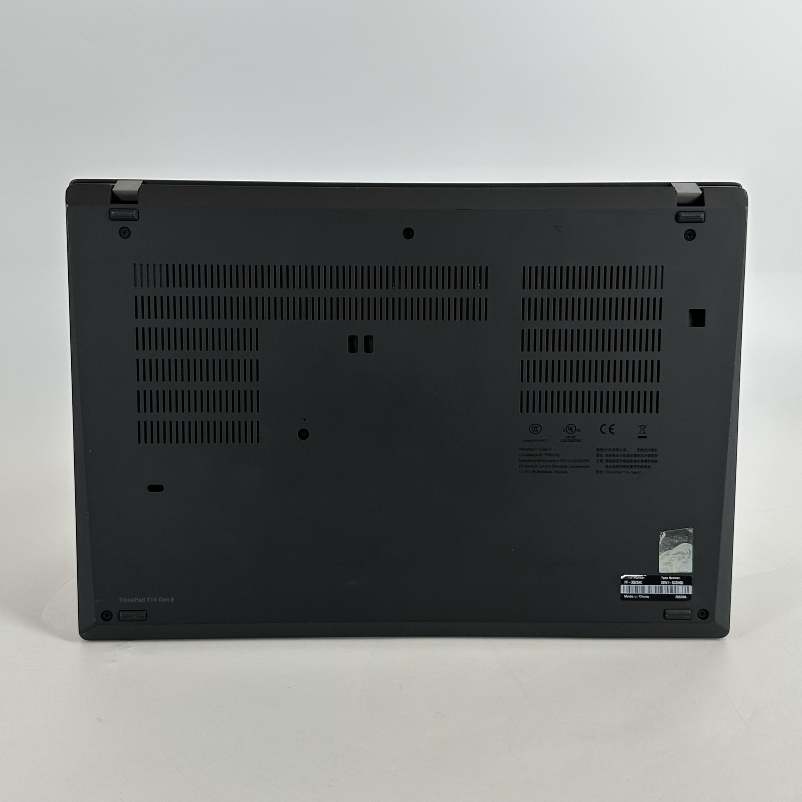 Lenovo ThinkPad T14 Gen 2 Black FHD i7-1185G7 3.00GHz 32GB 512GB SSD Good
