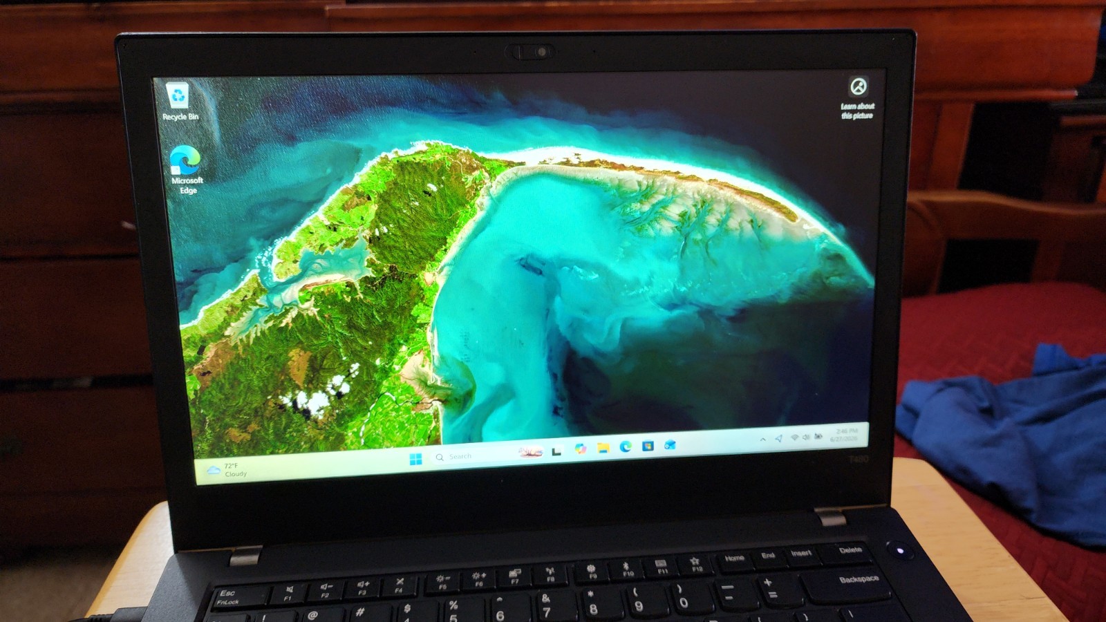 Lenovo ThinkPad T480 14″ Core i5-8350U 24GB RAM 256GB SSD Win 11 Pro