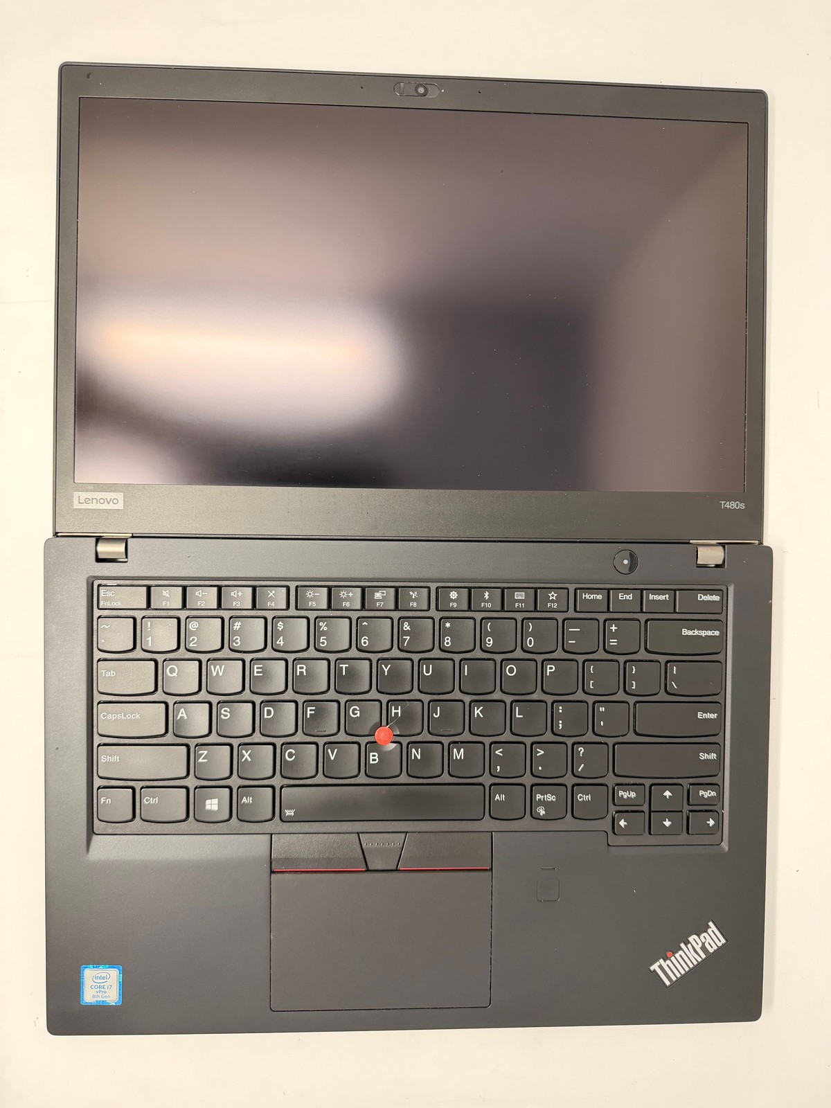 Lenovo ThinkPad T480s i7-8650U 16GB Intel Wireless 8265 / 8275 480GB NVMe SSD