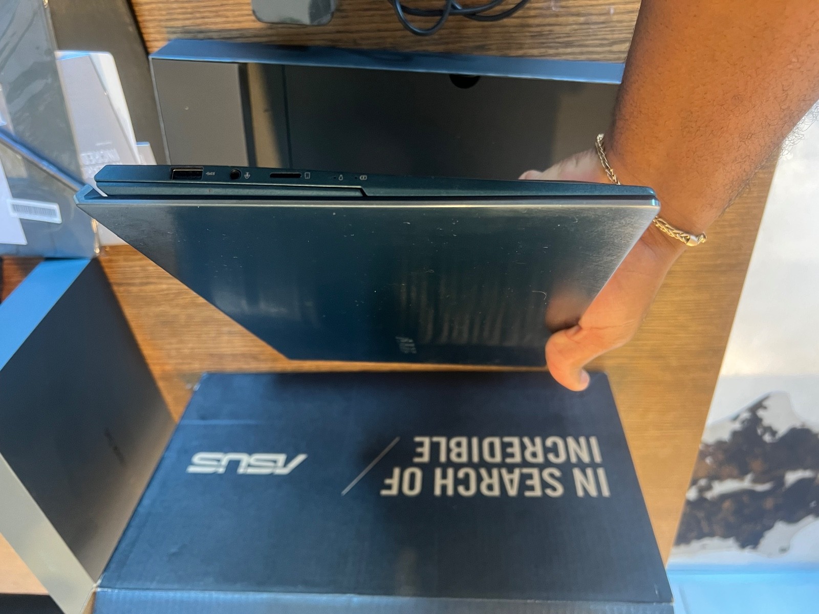 Asus Zenbook Duo 14 UX482 Blue TOUCH i5-1155G7 2.50GHz 8GB 512GB SSD EXCELLENT!