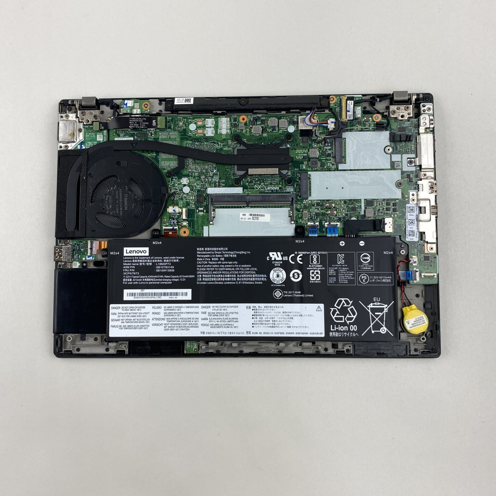 Lenovo ThinkPad T490 Core i5-8365U 1.60GHz 8GB RAM 14″ No HDD/OS BAD SCREEN