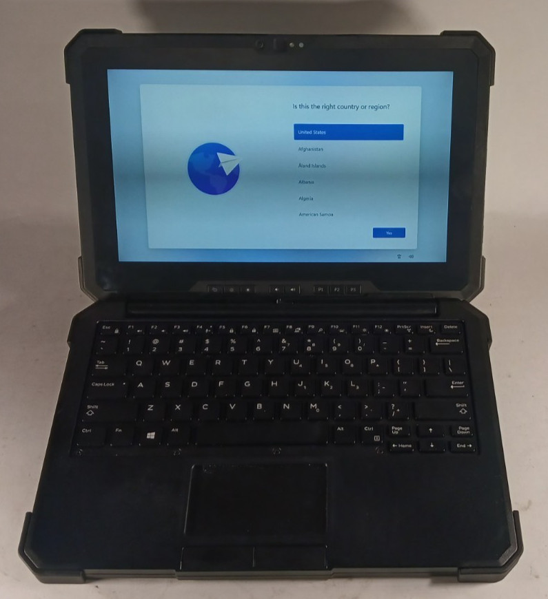DELL Latitude 7220 Rugged Extreme Tablet Intel i7-8665u 16GB 512GB Touchscreen