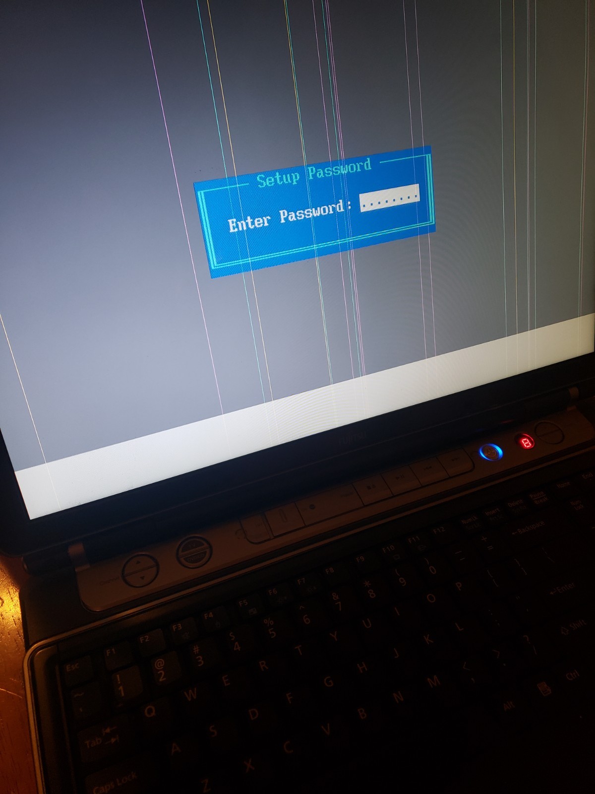 Rare Fujitsu Lifebook N6210, Pentium M 1.86ghz, Powers On, AS IS!