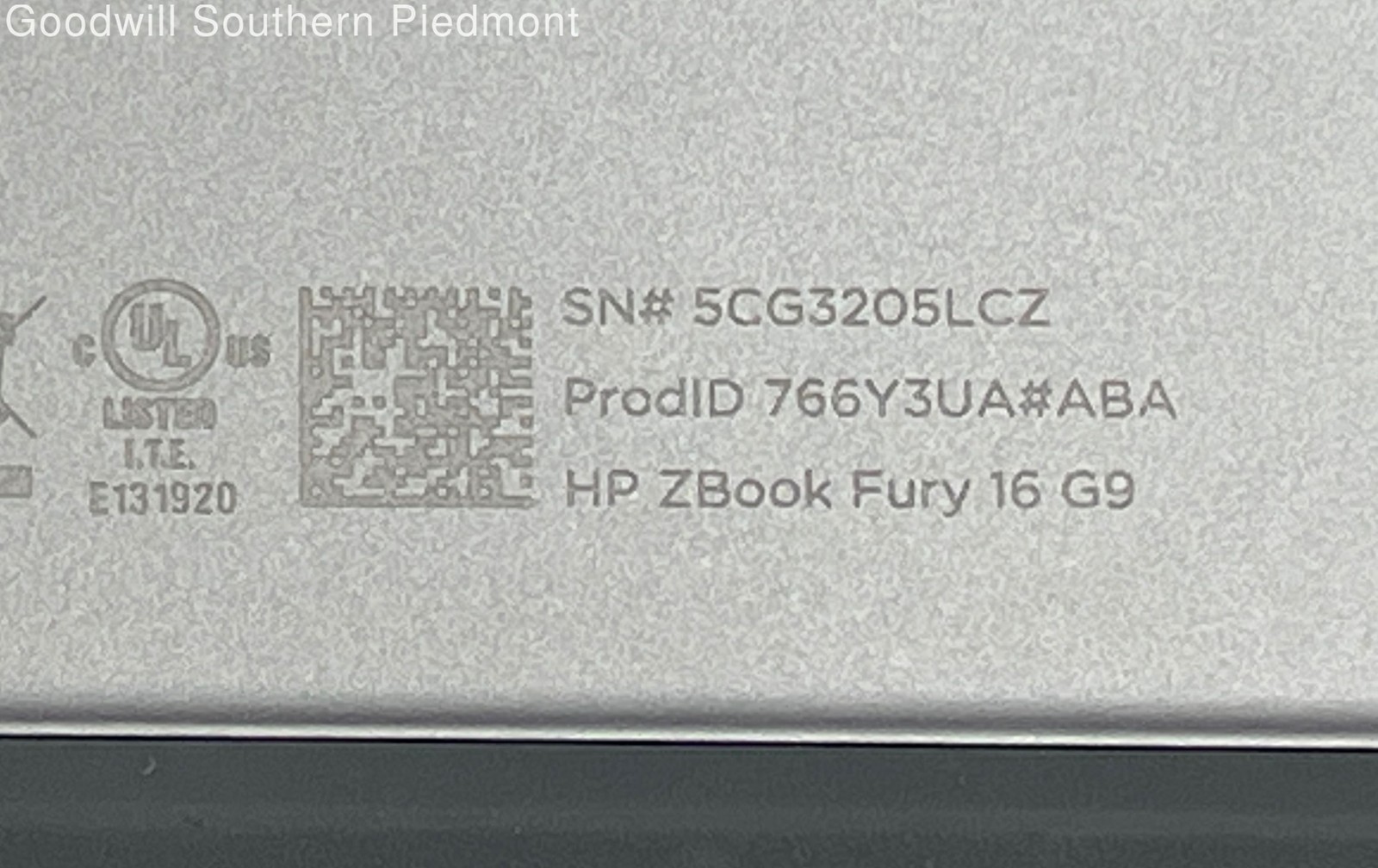 HP ZBook Fury 16 G9 Intel Core i9-12950HX 32GB RAM 1TB SSD Win 11 RTX A4500