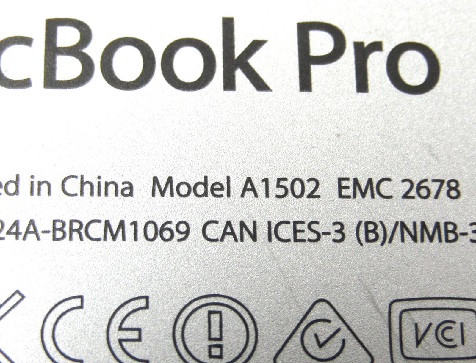 Apple MacBook Pro A1502 11,1 Mid-2014 13.3″ | 2.60GHz Core i5-4278U | 8GB LPDDR3