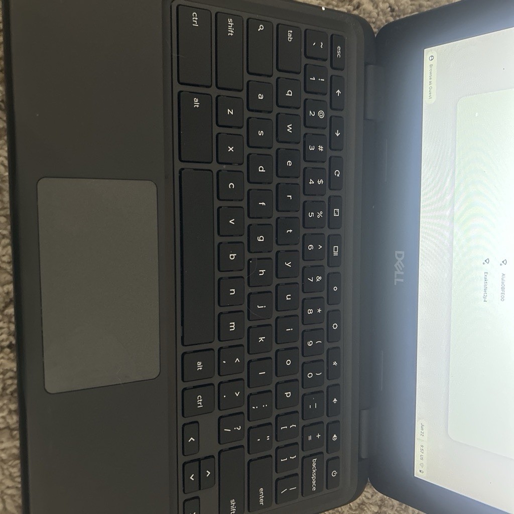 Dell Chromebook 3100 11.6″ Intel Celeron 4GB 32GB eMMC Chrome OS Black
