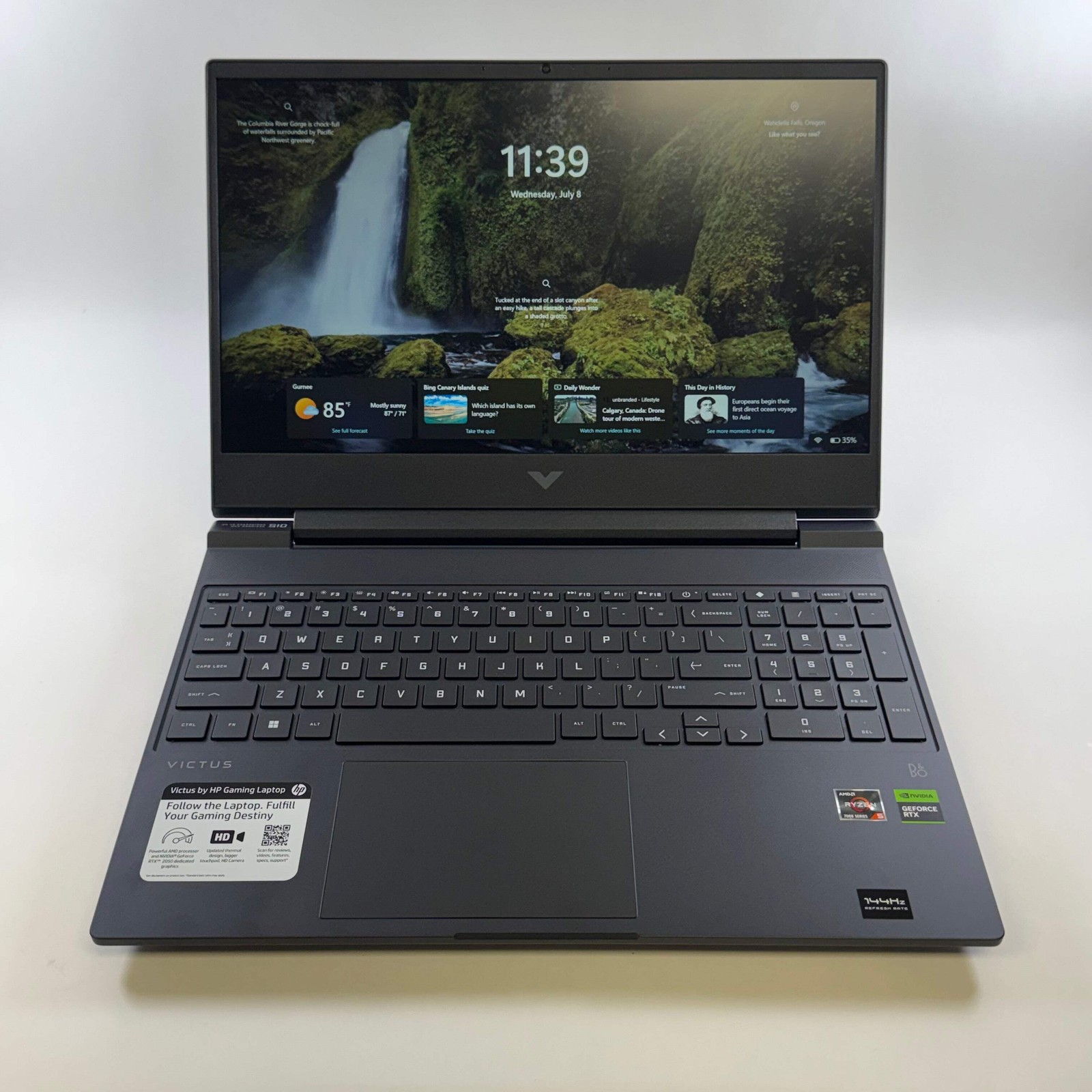 HP Victus 15-FB1013DX 15.6″ Ryzen 5 7535HS 3.3 GHz 8GB RAM 500GB SSD RTX 2050