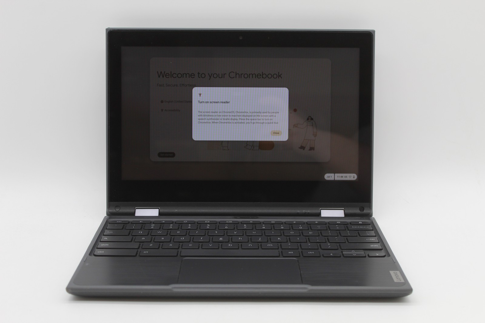 Lenovo 300e Chromebook Intel Celeron N4020 4 GB Memory 32 GB eMMC USED