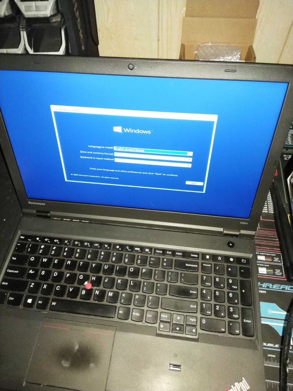 Lenovo ThinkPad T540p 15.6in. Intel CoreI7 4th Gen., 2.4GHz, 8gb ram