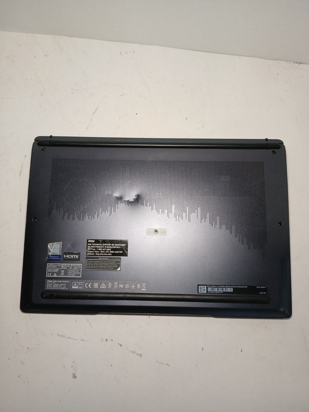 MSI Modern 14 B10MW i5-10210U 16GB RAM 256GB SSD Win11 #97