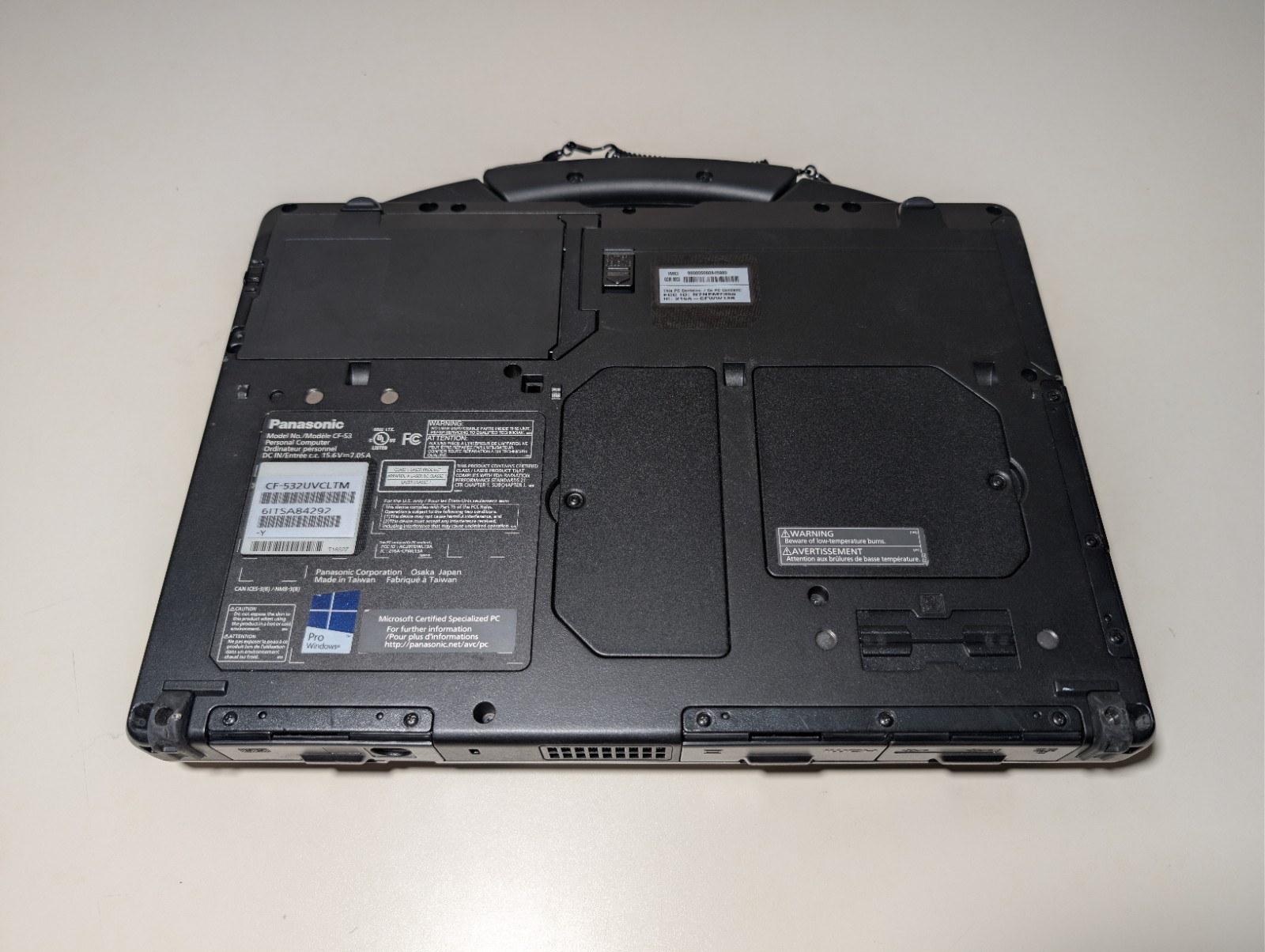 PANASONIC TOUGHBOOK CF 53 | i5-4310U 16GB RAM 256GB SSD | HD Backlit DVD Stylus