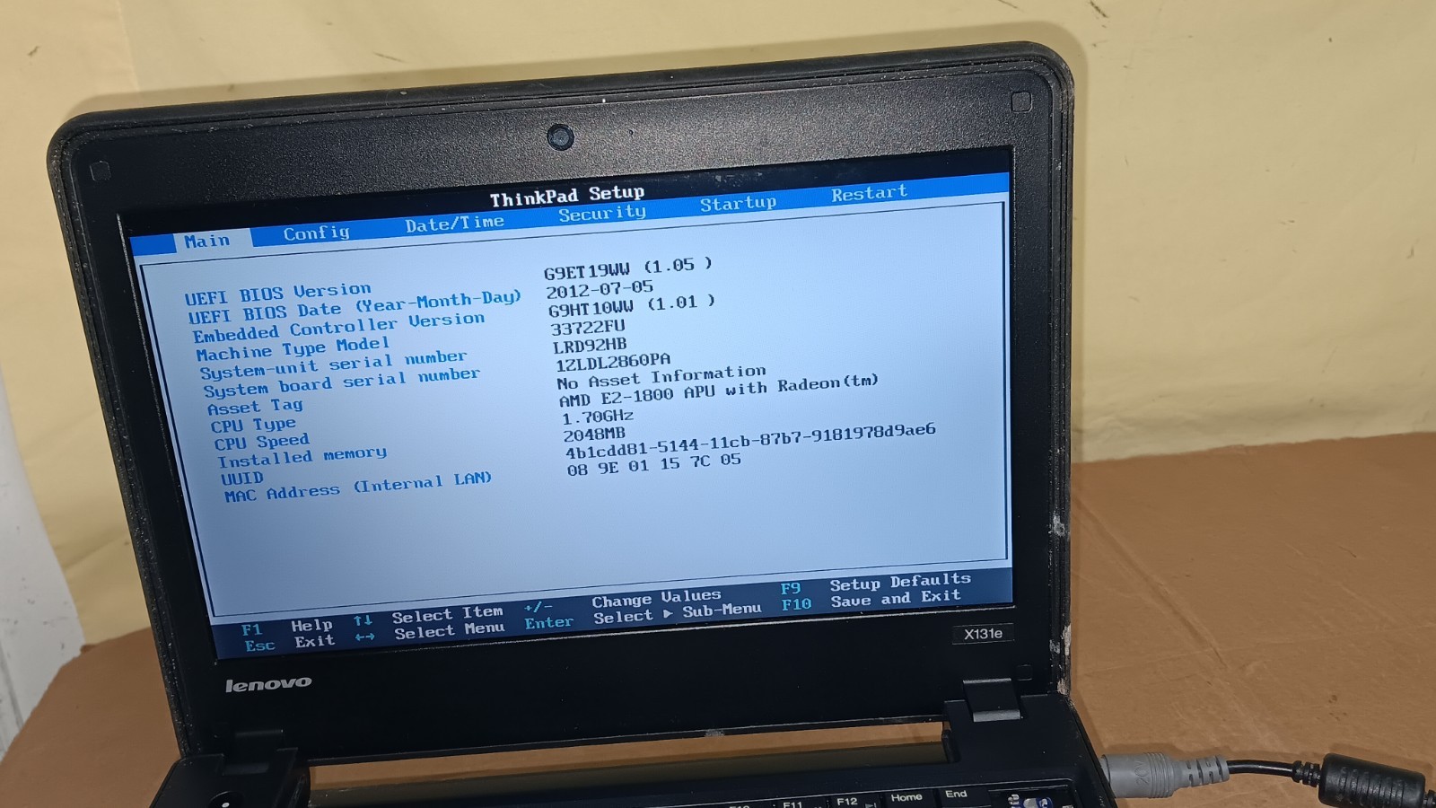 Lot of 4 Lenovo ThinkPad X131e 11.6″ Laptop AMD E2 1800 APU 11.6″ LCD Screen P/R