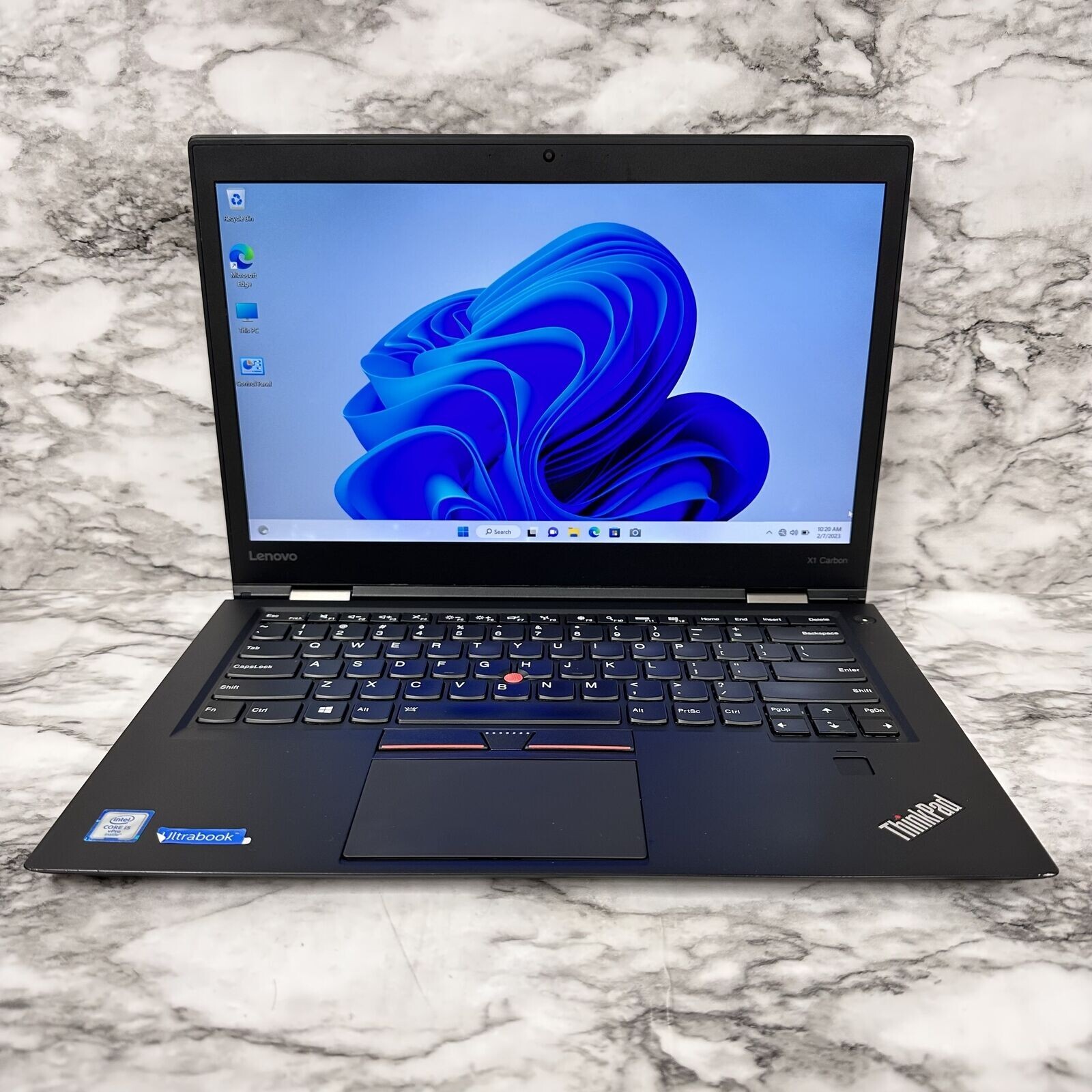 LENOVO Thinkpad X1 Carbon 4rd 14″ i5-6300U CPU @ 2.40GH 8GBRAM 128GBSSD Win10Pro