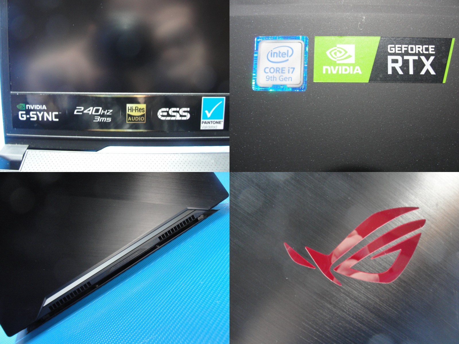 ASUS ROG Zephyrus S GX502GW 15.6″FHD 240Hz i7-9750H 2.6GHz 16GB 1TB SSD RTX 2070