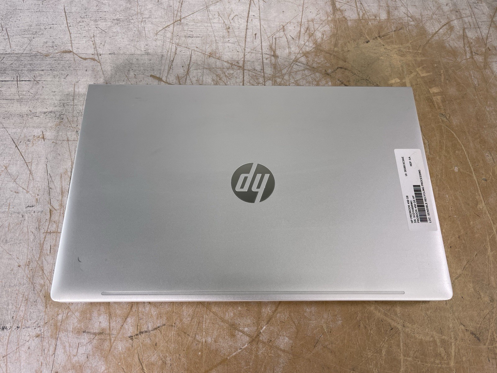 HP PROBOOK 450 G8 i5-1135G7 @ 2.4GHz, 4GB RAM, NO HDD/OS – (FOR PARTS)