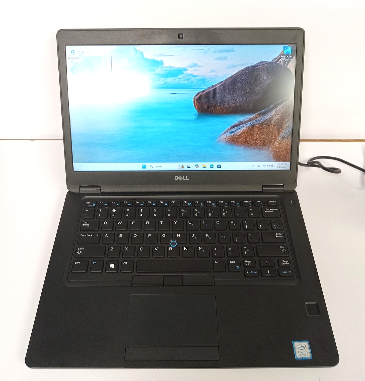 Dell Latitude 5490 14” (256GB SSD, i5-8350U, 8GB RAM) – BAD BATTERY, FF OTH.